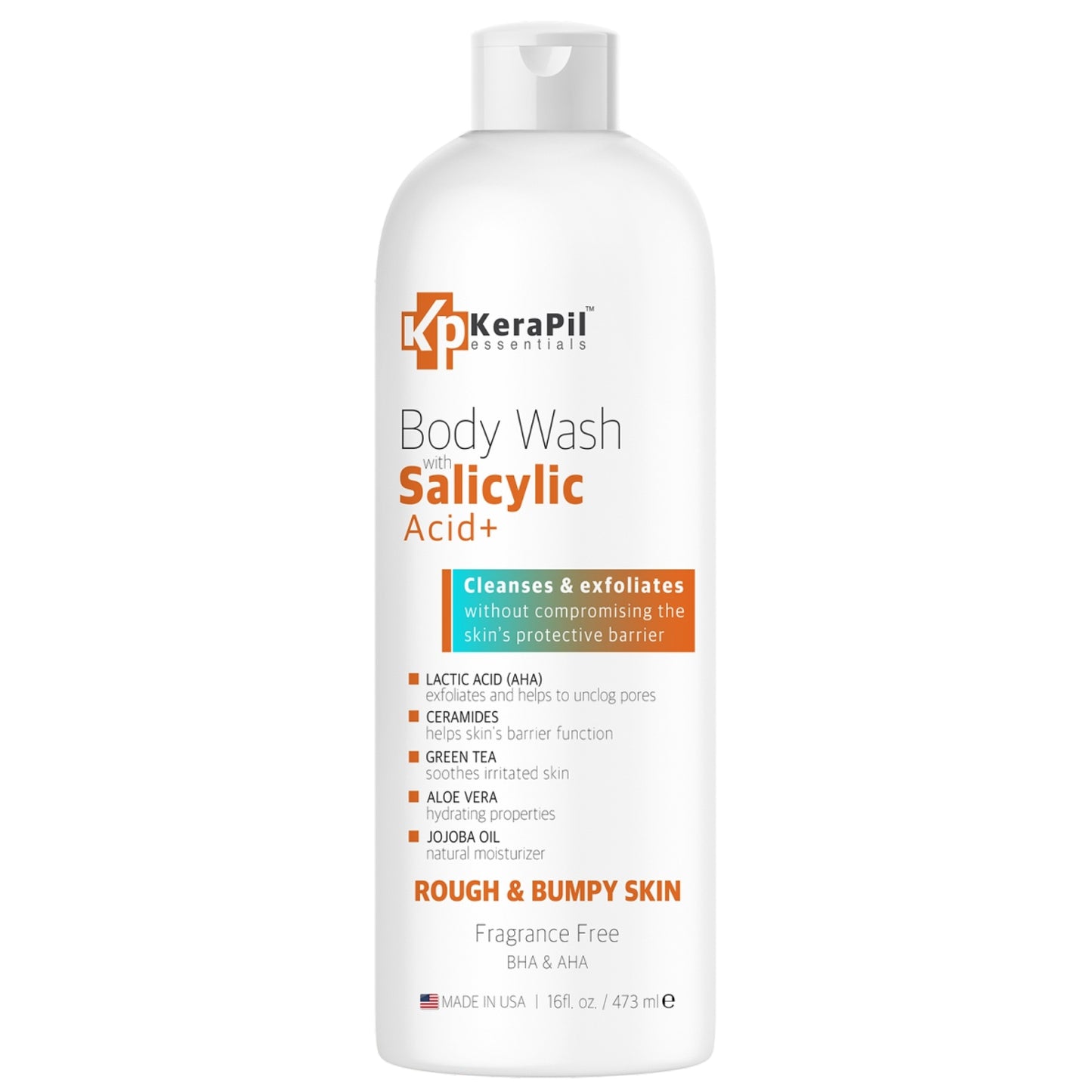 Unscented Salicylic Body Wash