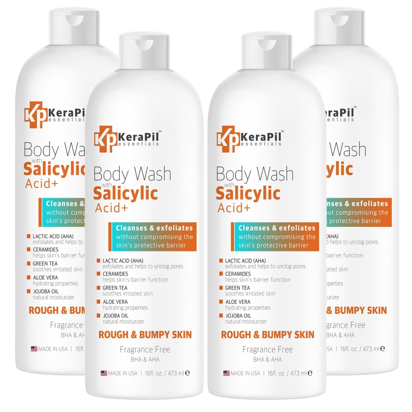 Unscented Salicylic Body Wash